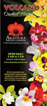 Akatzuka Orchid Gardens, Volcano, BigIsland of Hawaii